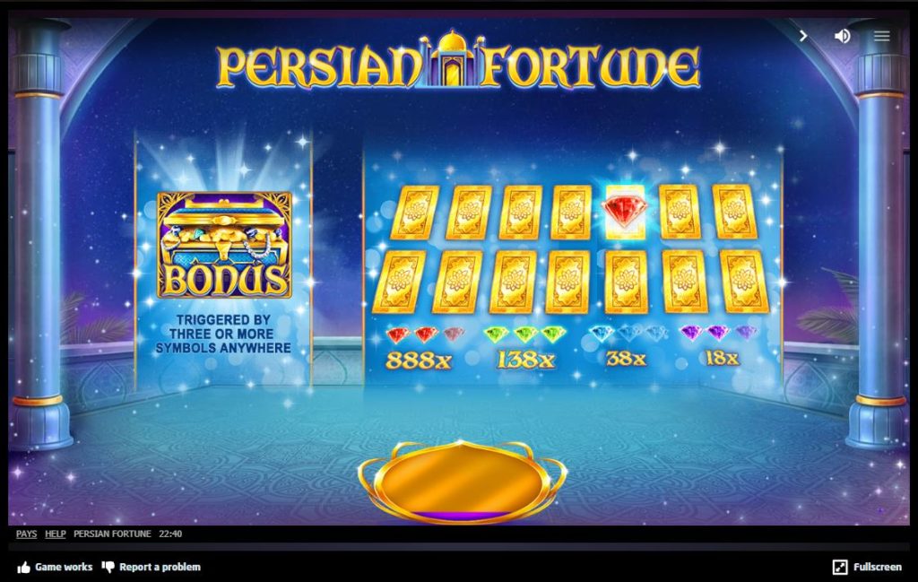 Persian Fortune สล็อตเปอร์เซีย